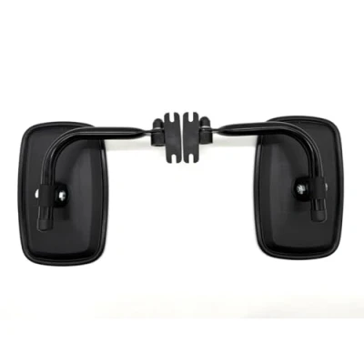Abbildung von 2x Außenspiegel Rückspiegel LKW ø15 18mm 230x140 mm Spiegelhalter Spiegelarm SET
