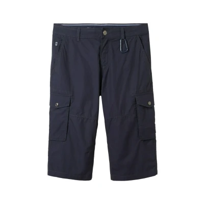 Abbildung von TOM Tailor MIT Print Shorts, Herren, Größe: 30, Navy geometric structure