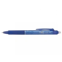 Abbildung von Pilot FriXion Clicker Druck Tintenroller radierbar 0,5 mm Spitze 0,25 Strichbreite blau