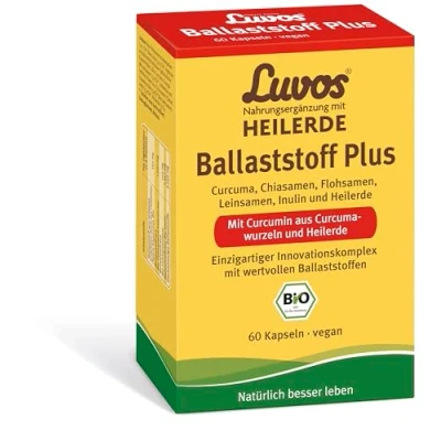 Abbildung von Luvos Heilerde Bio Ballaststoff Plus Kapseln