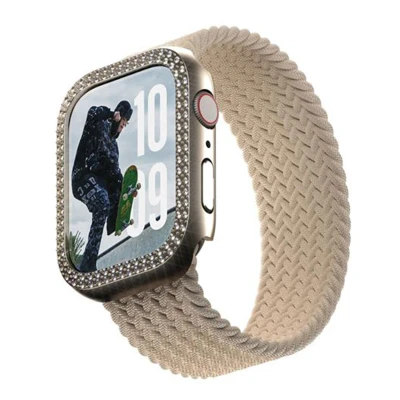 Abbildung von SAFE. by PanzerGlass® Displayschutz Bling Bumper Gold für Apple Watch Series 10 45mm