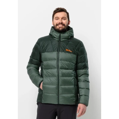 Abbildung von Jack Wolfskin Nebelhorn Hoody M Daunenjacke, Herren, Größe: Large, Hedge green