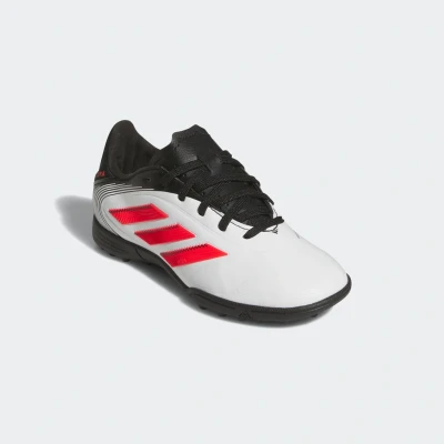 Abbildung von adidas Performance COPA PURE III League Unisex Fußballschuh Nocken für Kinder, Größe: 30, White/lucid red/core black Schuhe