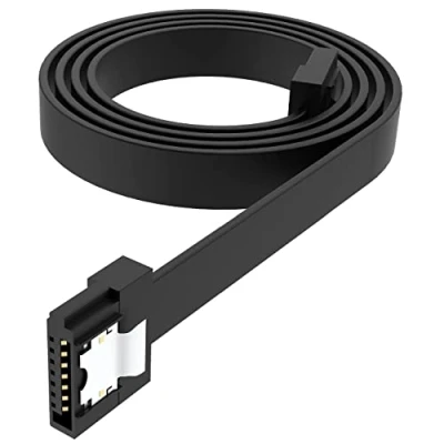 Abbildung von Akasa AK CBSA05 50BK Proslim SATA 3 Kabel 50 cm schwarz