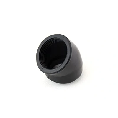 Abbildung von Airbox, Luftfilter Adapter 45 Grad für Luftfilterkasten schwarz, universal z.B. Roller