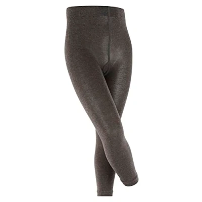Abbildung von Falke Active WARM Anatomical FIT Leggings Strümpfe für Kinder, Größe: 110/116, Anthra mel
