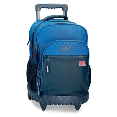 Abbildung von Reebok Atlantic Compact Rucksack 2 Rollen Blau 32x43x21 cm Polyester 28,9L