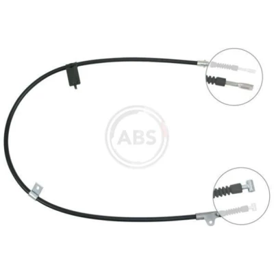 Abbildung von A.B.S. K15177 Handbremsseil 1287 Scheibenbremse für Links /Rechtslenker NISSAN: MICRA 2