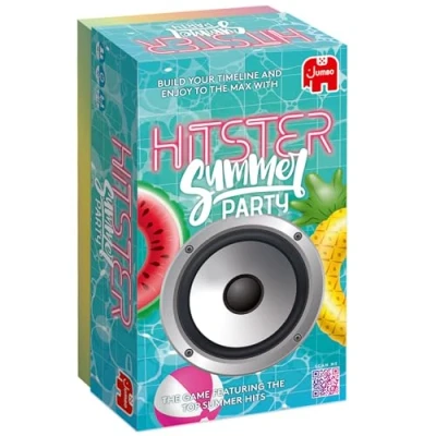 Abbildung von Hitster Summer Party Das Musik Partybrett, Karten &amp; Quizspiel für Grillabende, Date Nächte Gartenpartys 300+ Neue Lieder Guess The Song, Year Artist Erwachsene Familienspiele, 2 10