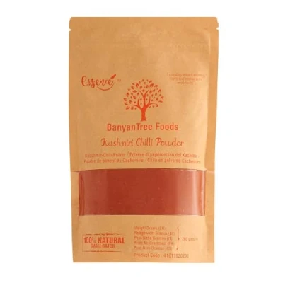 Abbildung von BanyanTree Foods Kashmiri Red Chilli Pulver 200g All Natural