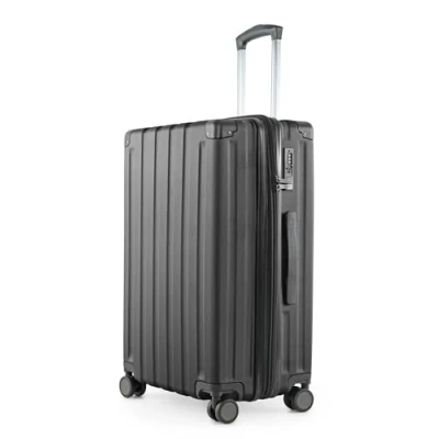 Abbildung von Hauptstadtkoffer Q Damm Mittelgroßer Hartschalenkoffer, TSA, 4 Rollen, Check In Gepäck mit 6 cm Volumenerweiterung, 68cm, 89 L, Schwarz
