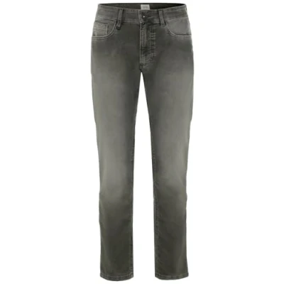 Abbildung von camel active Herren Slim fit Cord Hose Madison Jeans, Grün, 33W / 32L