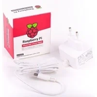 Abbildung von Raspberry Pi offizielles Netzteil für 4 Model B, USB C, 5.1V, 3A weiß