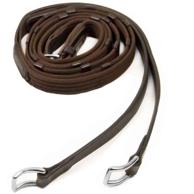 Abbildung von Schockemöhle Zügel Warendorf Dunkelbraun/Silber Pony