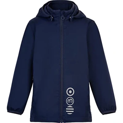 Abbildung von MINYMO Unisex Kids Softshell Solid Shell Jacket, Dark Navy, 140