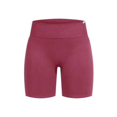 Abbildung von Smilodox Seamless Shorts Amaze PRO Blickdicht &amp; Invisible Scrunch Effekt Tights, Damen, Größe: Small, Bordeaux