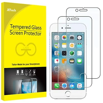 Abbildung von JETech Schutzfolie fur iPhone 6s und 6, Gehärtetem Glas, 2 Stück