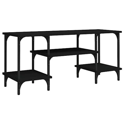 Abbildung von vidaXL TV Schrank Schwarz 102x35x45,5 cm Holzwerkstoff (1 St)