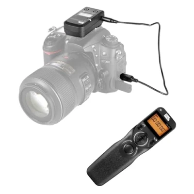 Abbildung von Pixel Kamera Timer Fernauslöser TW283 DC2 Funkfernbedienung Drahtauslöser Intervalle Kompatibel mit Nikon Z5 Z6 Z7 D750 D780 D7500 D7200 D7000 D5600 D5500 D5300 D3300 D610 D600 D90 P7700 P7800 P950