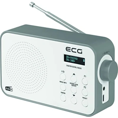 Abbildung von ECG RD 110 DAB+/FM Radio, Weiß, Alarmauswahl: Signal/Radio
