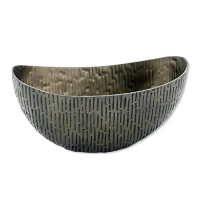 Abbildung von DARO DEKO Metall Schale Schiff 25 x 11,5cm Gold Blumenschale Pflanzschale Planztopf
