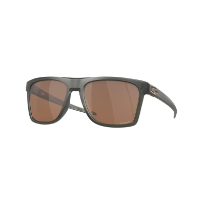 Abbildung von Oakley Herren OO9100 LEFFINGWELL 910002 Gläser SONNENBRILLEN O_matter Grau Prizm Wolfram Quadratisch Normal