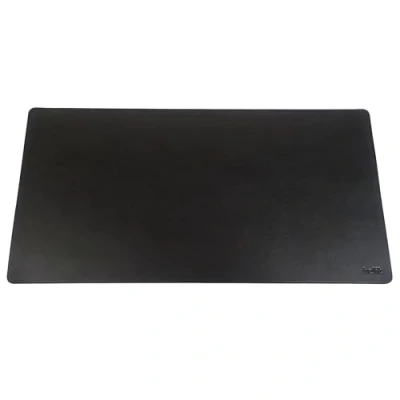 Abbildung von helit H2525095 Schreibtischunterlage, the flat mat, schwarz, 600 x 350 mm, 1 Stück