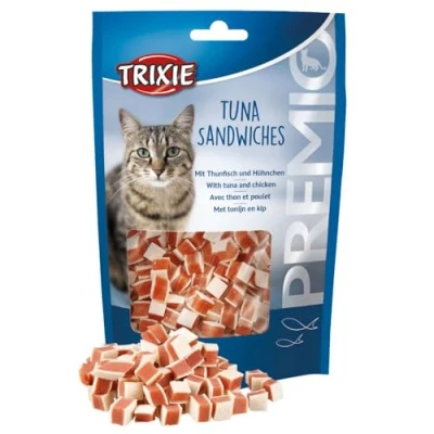 Abbildung von Trixie Premio Sandwiches Katzensnack Thunfisch 50 g...