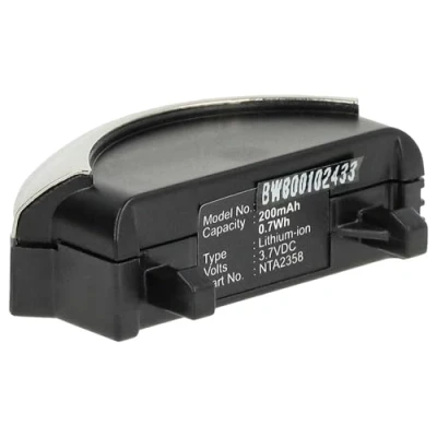 Abbildung von vhbw Akku kompatibel mit Bose QC 3, QC3, QuietComfort 3 Wireless Headset Kopfhörer (200mAh, 3,7V, Li Ion)