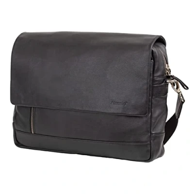 Abbildung von fixbag Schultertasche &quot;schwarz&quot;, mit gepolstertem Laptopfach