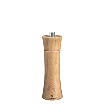 Abbildung von ZASSENHAUS Pfeffermühle Frankfurt Bambus 18 cm Manuell, mit Keramikmahlwerk