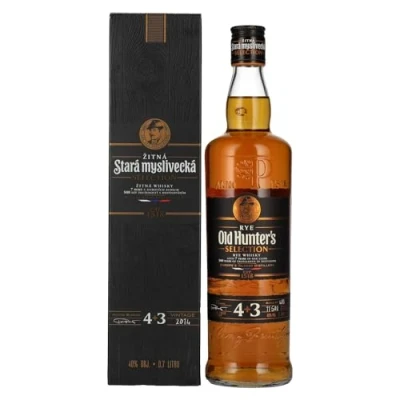 Abbildung von Old Hunter&#039;s 7 Years Selection Rye Whisky 40% Vol. 0,7l in Geschenkbox