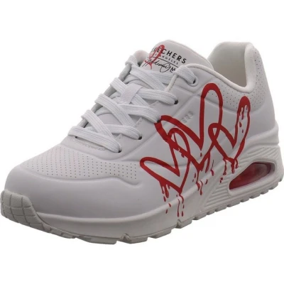 Abbildung von Skechers Sport UNO X Goldcrown Sneaker low, Damen, Größe: 38, White/red Schuhe