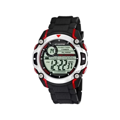 Abbildung von CALYPSO WATCHES Chronograph Digital For Man, K5577/4, Armbanduhr, Quarzuhr, Herrenuhr, Datum, Digitalanzeige, Stoppfunktion