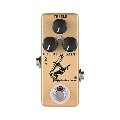 Abbildung von Mosky GOLDEN HORSE Overdrive Pedal basierend auf Klon Centaur, Gold