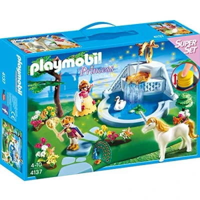 Abbildung von Playmobil® 4137 Märchenschlosspark Konstruktions Spielset