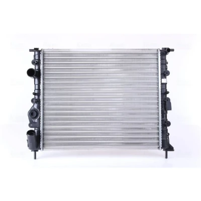 Abbildung von NISSENS 63884 Kühler, Motorkühlung Aluminium 430 378 22 Kühlrippen mechanisch gefügt RENAULT: Kangoo I, CLIO 2, I Rapid
