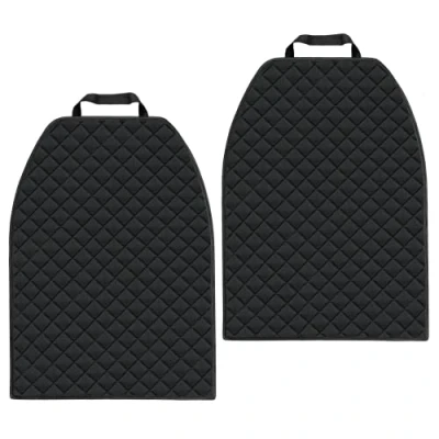 Abbildung von L &amp; P Car Design Auto Rückenlehnenschutz Rückenlehnenschoner in schwarz aus Cordura Material Sitzschoner, 2 Stück