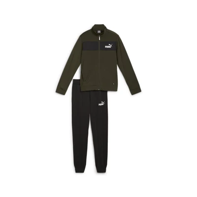 Abbildung von Puma SUIT Unisex SET Trainingsanzug für Kinder, Größe: 152, Dark olive