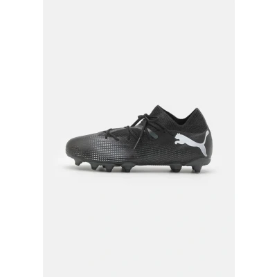Abbildung von Puma Future 7 Match FG/AG JR Unisex Fußballschuh Nocken für Kinder, Größe: 33, Black/white Schuhe