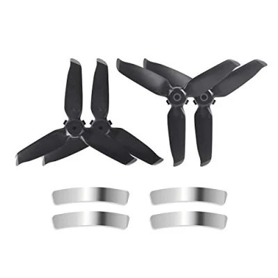 Abbildung von Fututech Propeller für DJI FPV Ersatzteil FPV, Zubehör Drohne, leiser Flug (Silver Two Pairs)