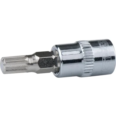 Abbildung von KS Tools 918.1446 E 1/4 Chrome+ Bit Stecknuss Xzn,M10