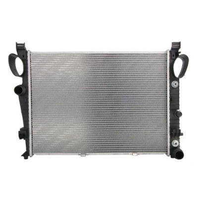 Abbildung von THERMOTEC D7M081TT Kühler, Motorkühlung Aluminium 641mm 469mm 32mm Automatikgetriebe Kühlrippen gelötet MERCEDES BENZ: S Klasse Limousine, SL Cabrio