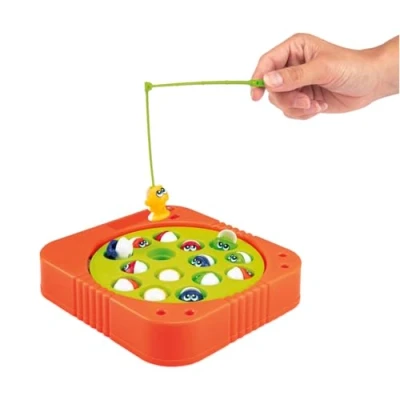 Abbildung von Toi Toys Spiel Elektronisches Fische Angelspiel mit drei Angelruten