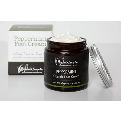 Abbildung von The Highland Soap Company Peppermint Fußcreme, 120 ml