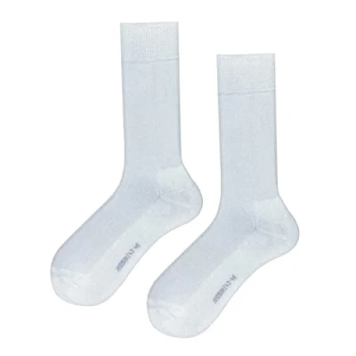 Abbildung von Hudson Herren Socken One For All langlebig White 0008 39 42