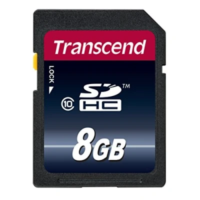 Abbildung von Secure Digital SDHC Card 8 GB, Speicherkarte