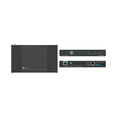 Abbildung von 4K60 4:4:4 Receiver mit bidirektionalem PoE, USB, Ethernet, RS