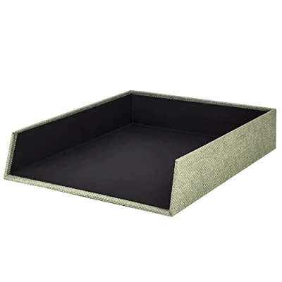 Abbildung von Rössler Papier 1335452670 S.O.H.O. Ablagekorb für DIN A4, stapelbar, Special Line Sage, 1 Stück