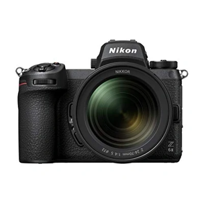 Abbildung von Nikon Z 6II Spiegellose Vollformat Kamera mit 24 70mm 1:4 S und FTZ Adapter (24,5 MP, 14 Bilder pro Sek., Hybrid AF, 2 EXPEED Prozessoren, doppeltes Speicherkartenfach, 4K UHD Video)